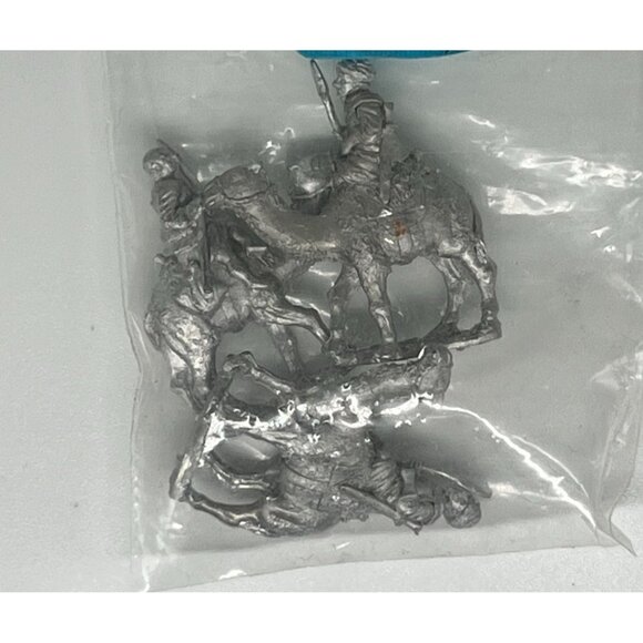 Essex Miniatures Metal Figurines OC19 Ansar: Mounted Camel Riders with Spear - Picture 3 of 5